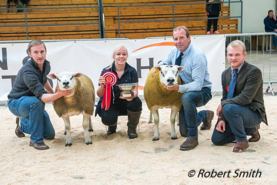 Champion from Angus McColm and  and Reserve from Willie Fleming