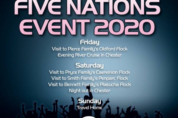 2020 FIVE NATIONS EVENT DETAILS ANNOUNCED CLUB SPONSORSHIP AVAILABLE!